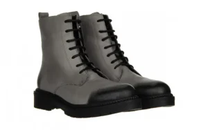 Trzewiki -161 150 252 204 Grey 161405, Szary, Skóra naturalna | Bayla Sale