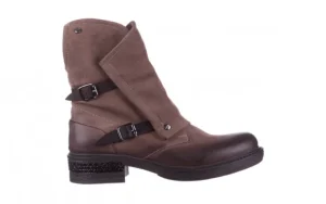 Trzewiki 161 050 2330 Taupe Nubuck 161174, Szary, Skóra naturalna | Bayla Discount