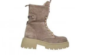 Trzewiki -161 205 1507 55 Taupe Suede 161652, Beżowy, Skóra naturalna | Bayla Hot