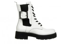 Trzewiki -161 194 07 10 White 161645, Biały, Skóra naturalna | Bayla Best