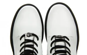 Trzewiki -161 194 07 10 White 161645, Biały, Skóra naturalna | Bayla Best