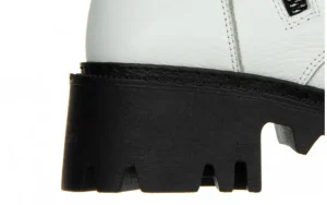 Trzewiki -161 054 2883 509 White Flother 161382, Biały, Skóra naturalna | Bayla Clearance