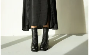 Trzewiki -161 077 47412 Black 161581, Czarny, Skóra naturalna | Bayla Fashion