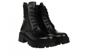 Trzewiki -161 138 23511 Black 161597, Czarny, Skóra naturalna | Bayla Sale