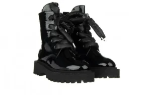 Trzewiki -161 0033 1095 Black 161254, Czarny, Skóra naturalna lakierowana | Bayla Discount