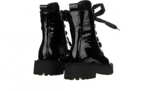 Trzewiki -161 0033 1095 Black 161254, Czarny, Skóra naturalna lakierowana | Bayla Discount