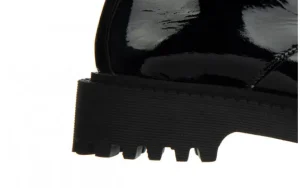 Trzewiki -161 0033 1095 Black 161254, Czarny, Skóra naturalna lakierowana | Bayla Discount