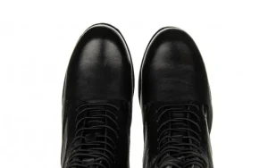 Trzewiki -161 077 47412 Black 161581, Czarny, Skóra naturalna | Bayla Fashion