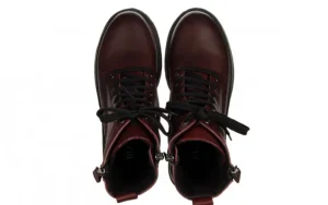 Trzewiki -161 177 4011 Bordo 161622, Skóra naturalna | Bayla Clearance