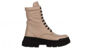 Trzewiki -161 183 456 Taupe 161249, Beż, Skóra naturalna | Bayla Online