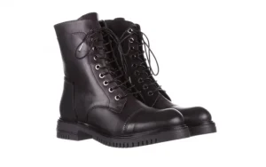 Trzewiki -161 050-3055 Black, Czarny, Skóra naturalna | Bayla Fashion