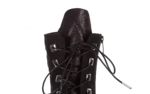 Trzewiki -161 050-0507 Black, Czarny, Skóra naturalna | Bayla Best