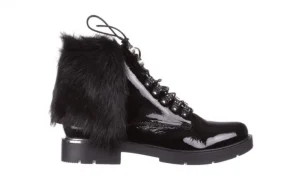 Trzewiki -161 068-9015 Black Patent, Czarny, Skóra naturalna lakierowana | Bayla Online