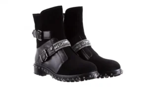 Trzewiki -144 9301 Czarne, Skóra naturalna | Bayla Best