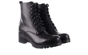 Trzewiki -056 7004-08 Czarne, Skóra naturalna | Bayla Clearance
