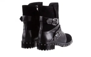 Trzewiki -144 9301 Czarne, Skóra naturalna | Bayla Best