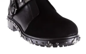 Trzewiki -144 9301 Czarne, Skóra naturalna | Bayla Best