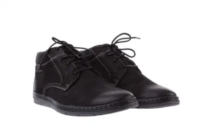 Trzewiki -081 826 Czarny, Skóra naturalna | Bayla Sale