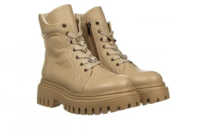 Trzewiki -159 4880 001-F Beż Groszek Lico 159178, Skóra naturalna | Bayla Online