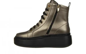 Trzewiki -159 4843 148-F Ciemny Srebrny Lico 159173, Skóra naturalna | Bayla New