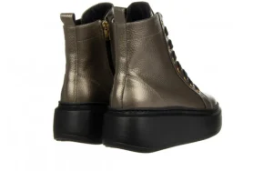 Trzewiki -159 4843 148-F Ciemny Srebrny Lico 159173, Skóra naturalna | Bayla New