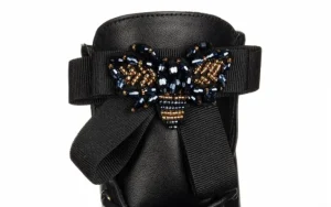 Trzewiki -159 4914 076-F Czarny Lico 159179, Skóra naturalna | Bayla Clearance