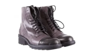 Trzewiki -131 8300 Grey, Szary, Skóra naturalna | Bayla Online