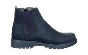 Trzewiki -081 962 Juma Blue 081124, Niebieski, Skóra naturalna | Bayla New