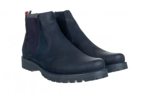 Trzewiki -081 962 Juma Blue 081124, Niebieski, Skóra naturalna | Bayla New