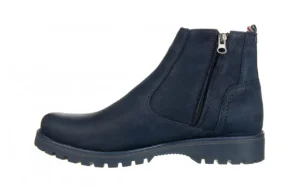 Trzewiki -081 962 Juma Blue 081124, Niebieski, Skóra naturalna | Bayla New