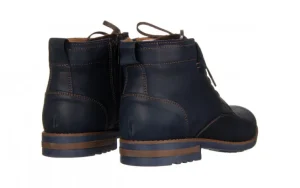 Trzewiki -081 940 Juma Blue AX 081108, Granat, Skóra naturalna | Bayla Online