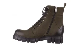 Trzewiki -161 068-8675 Khaki, Zielony, Skóra naturalna | Bayla Hot