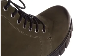 Trzewiki -161 068-8675 Khaki, Zielony, Skóra naturalna | Bayla Hot