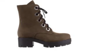 Trzewiki -076 1807 Zielone Trzewiki, Skóra naturalna | Bayla Online