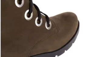 Trzewiki -076 1807 Zielone Trzewiki, Skóra naturalna | Bayla Online