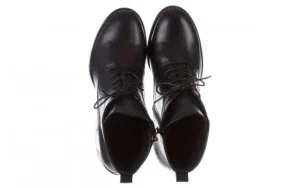 Trzewiki -195 20K-6508 Black 195004, Czarny, Skóra naturalna | Bayla Online