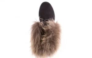 Trzewiki -164 Top 17 Black 164005, Czarny, Skóra naturalna | Bayla Clearance