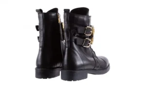 Trzewiki -164 Top 16A Black 164004, Czarny, Skóra naturalna | Bayla Hot