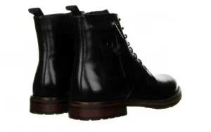 Trzewiki 159B-032D33R Black 104201, Czarny, Skóra naturalna | John Doubare New