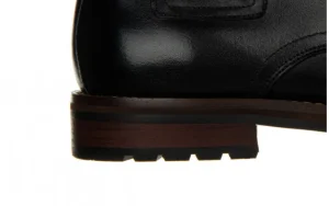 Trzewiki 159B-032D33R Black 104201, Czarny, Skóra naturalna | John Doubare New