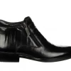 Trzewiki H35B-50-183 Black 104233, Czarny, Skóra naturalna | John Doubare New