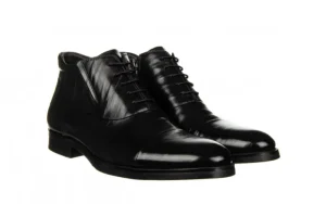 Trzewiki H35B-52-183 Black 104235, Czarny, Skóra naturalna | John Doubare Discount