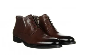 Trzewiki H35B-51-132 Coffee 104234, Brązowy, Skóra naturalna | John Doubare Online