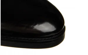 Trzewiki H35B-50-183 Black 104233, Czarny, Skóra naturalna | John Doubare New