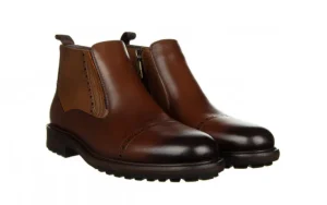 Trzewiki V169B-001-CP2 Brown 104240, Brązowy, Skóra naturalna | John Doubare Sale