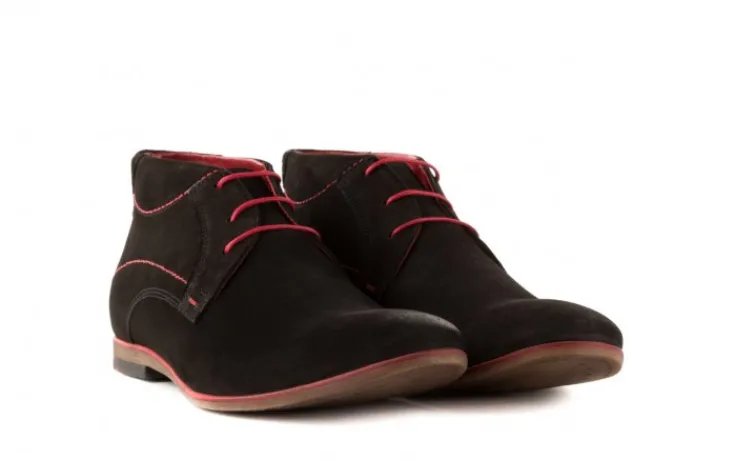 trzewiki_tresorni__czarny_1.webp Trzewiki -Ni 196 Czarny Floter-Czerwony, Skóra naturalna | Tresor New
